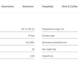 Frigorifero universale IndelB TB41.2 per camion, camper, bus, yacht, auto - TB41.2